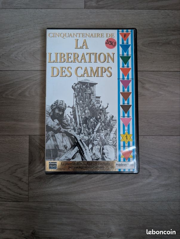 Cassette vidéo VHS "Cinquantenaire de la libération des camps" (image 1)