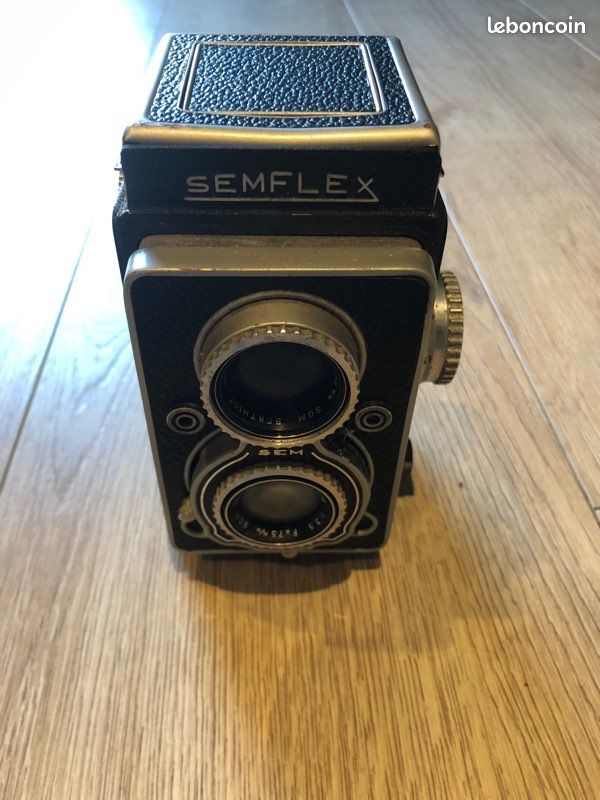Appareil Photo Argentique Semflex FX - Format 6x6 Avec Objectif Berthiot - Occasion