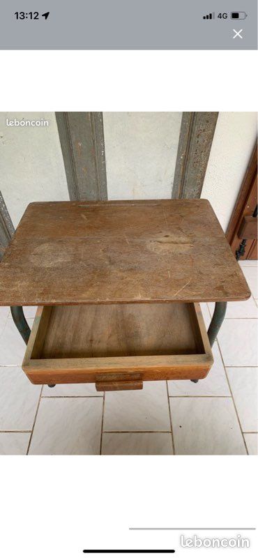 Bureau vintage ecolier (image 2)