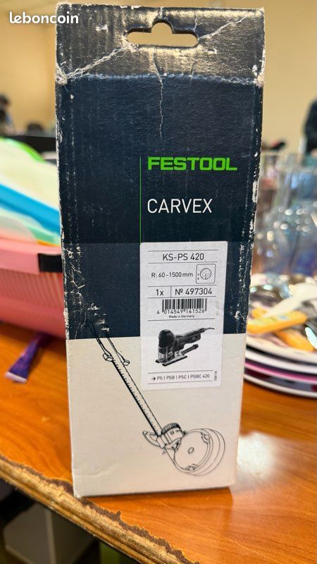 Festool KS-PS 420 – Guide de coupe circulaire Carvex – Neuf (image 1)