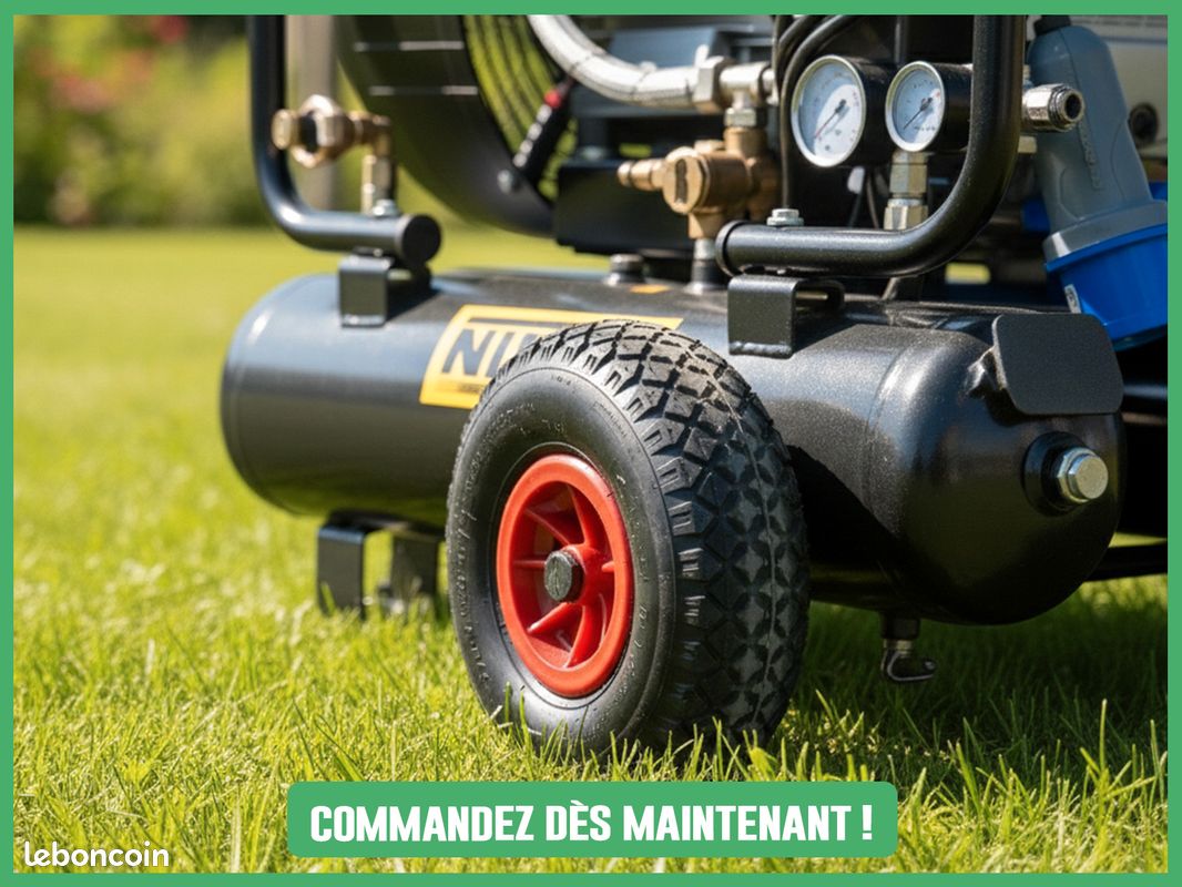 WARRIOR – Compresseur pour Aérogommeuse et Cabine (image 4)