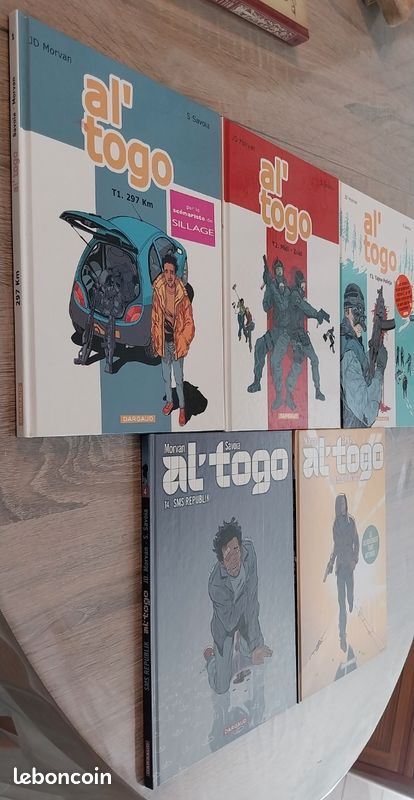 Bd Al Togo Lot des 5. Cycle complet. En tbe (image 2)