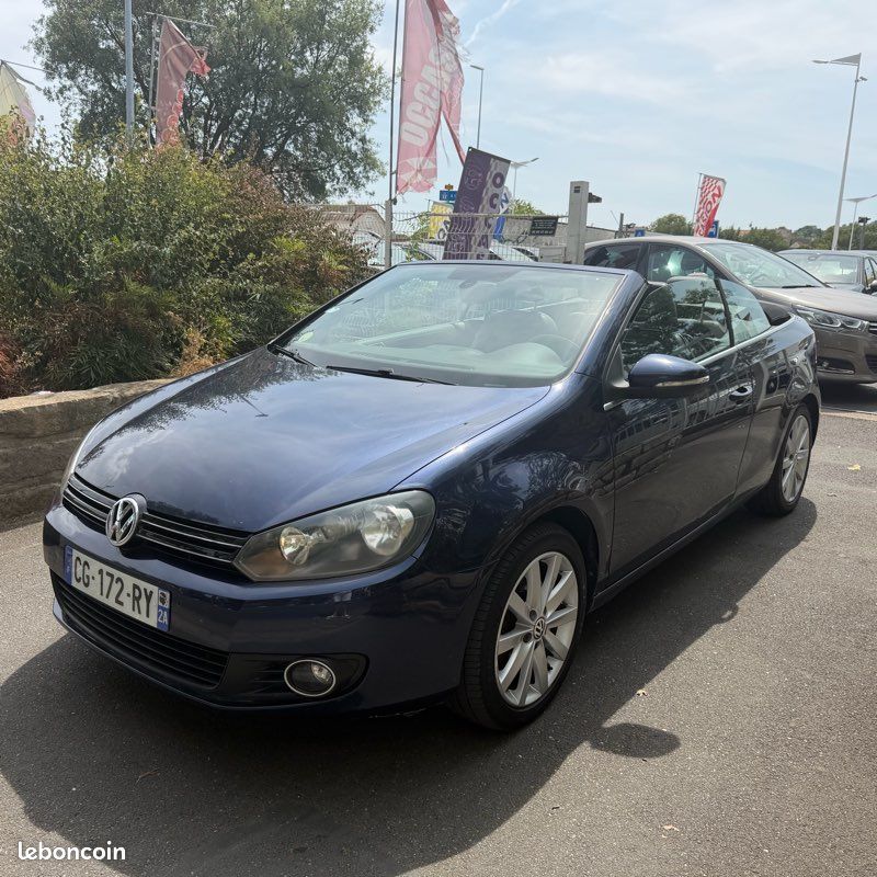 Volkswagen golf cabriolet 2l tdi 140cv carrât boîte autos (image 1)