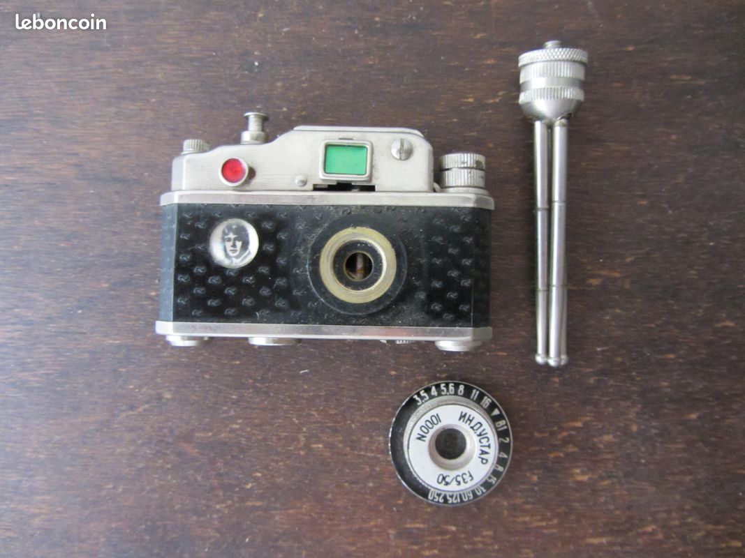 Briquet de table appareil photo URSS 1960 (image 9)