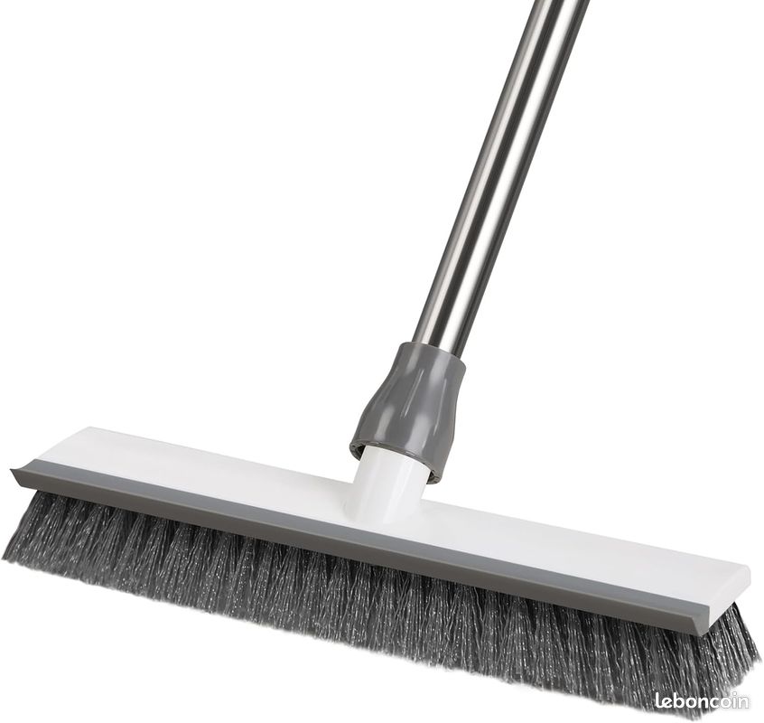 Lot De 2 Brosses à Récurer En Acier Avec Poignée Et 2 Tampons De Rechange - Pour Nettoyage Cuisine, Casseroles