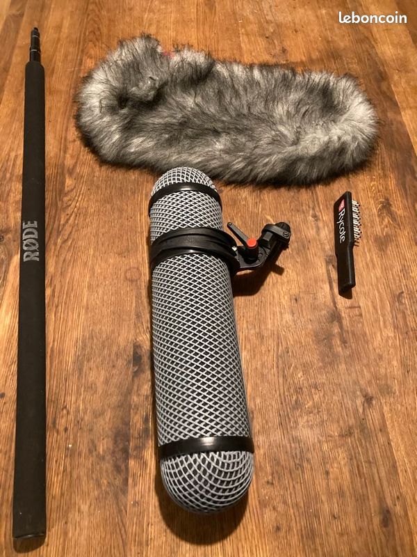 Rycote 033013 Softie Bonnette à Poils - Trou 24-25mm Longueur 50mm Pour Micro Shotgun