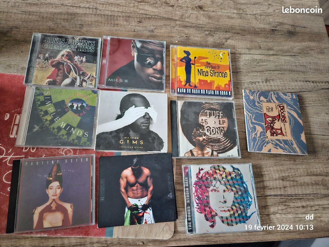 Cds divers renaud Doors bob marley etc (image 2)
