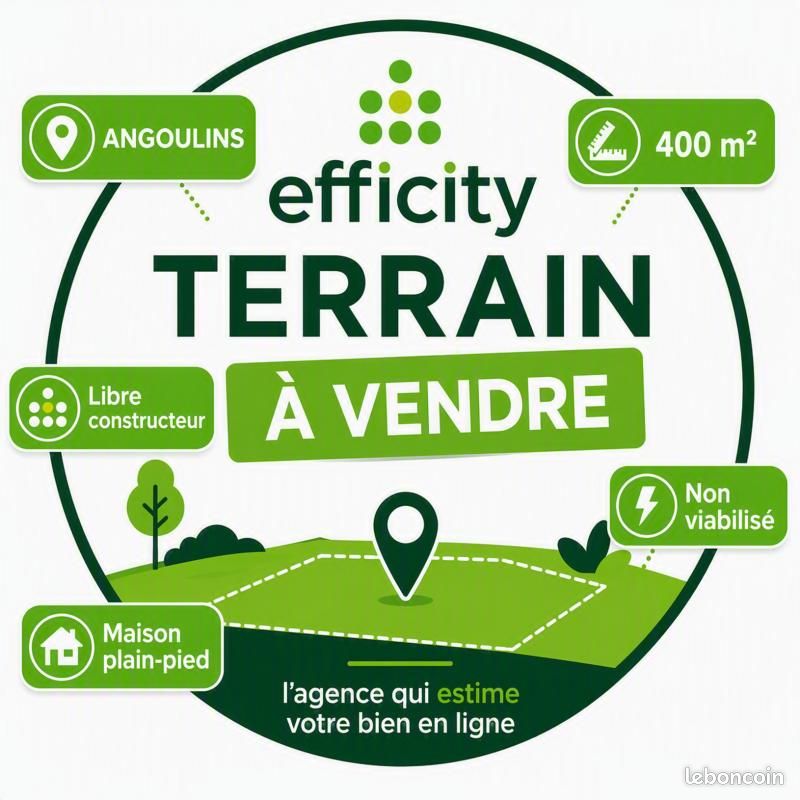 Terrain 400 m² Angoulins · 231 000 €