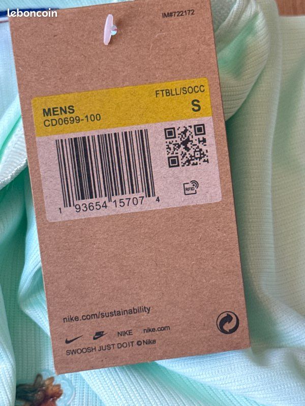 TEE shirt de foot FFF taille S neuf (image 4)