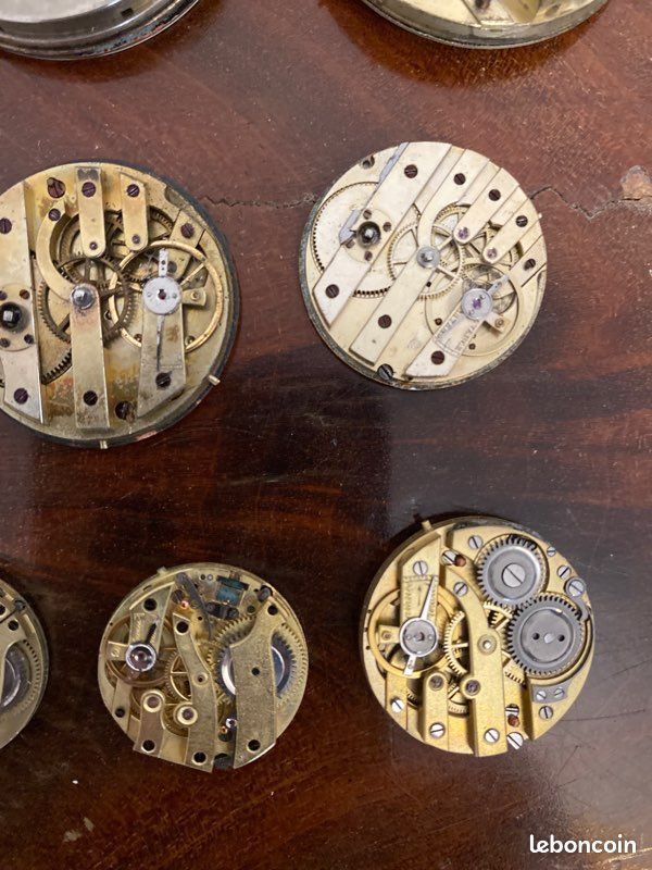 Lot 10 mouvements montres gousset (image 6)