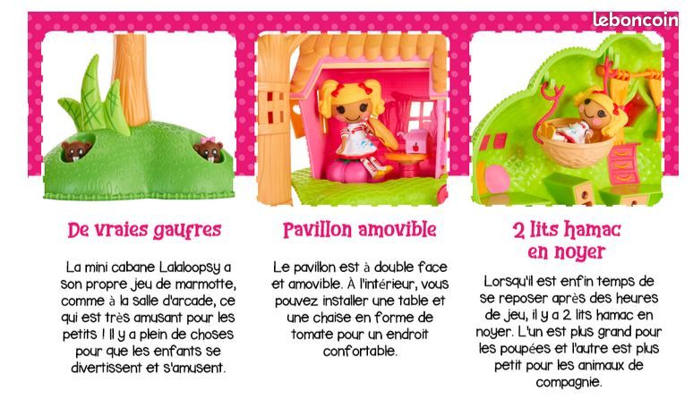 Jouet éducatif Lalaloopsy Mini cabane dans les arbres (image 4)