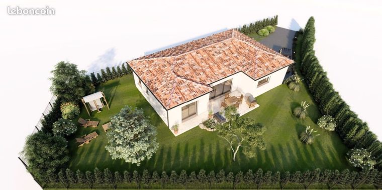 Terrain 700 m² Fronton