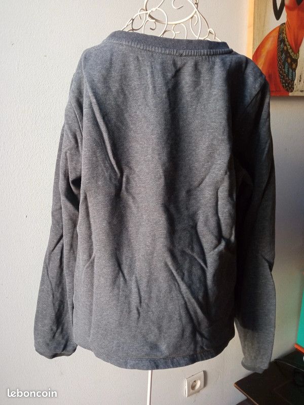 T-shirt à manches longues avec motif imprimé - Gris foncé/Mickey - ENFANT | H&M CA