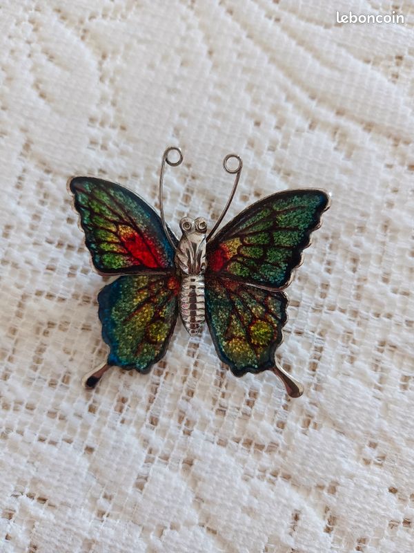 Broche Papillon vintage (image 1)