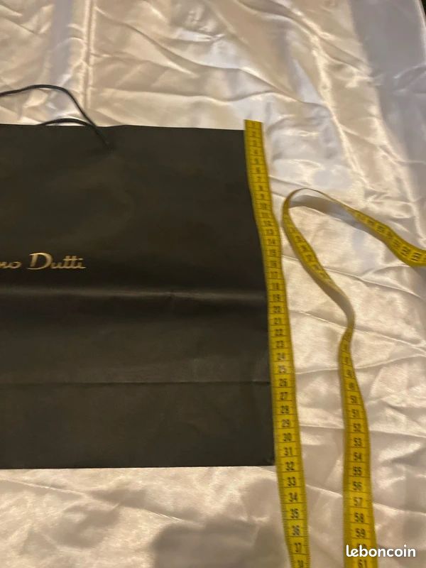 Sac à Poussière Massimo Dutti Noir - Taille Small - Neuf Sans Étiquette