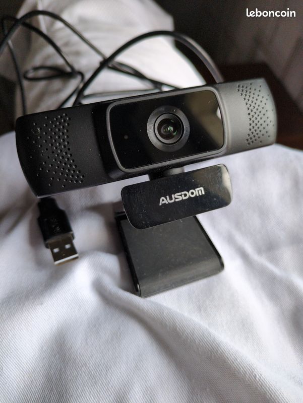 Webcam Ausdom Ausdom Af640 AUSDOM AF640 1080P Webcam With