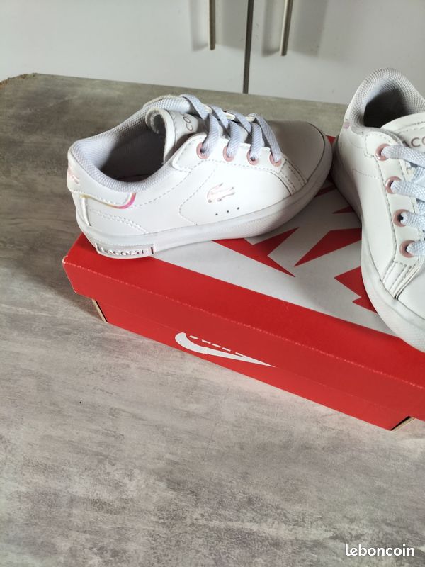 Basket lacoste enfant (image 4)