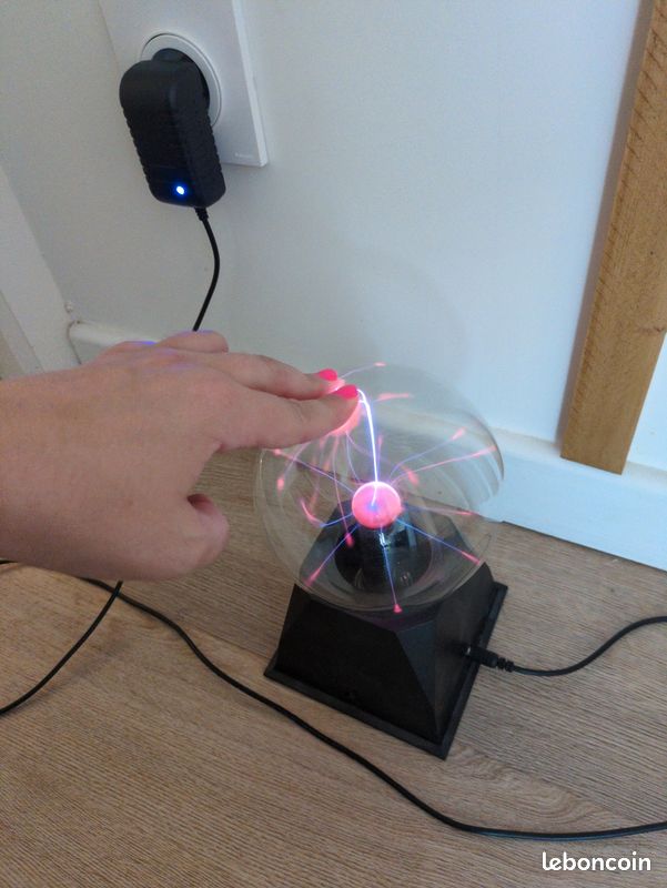 Lampe électricité statique (image 2)