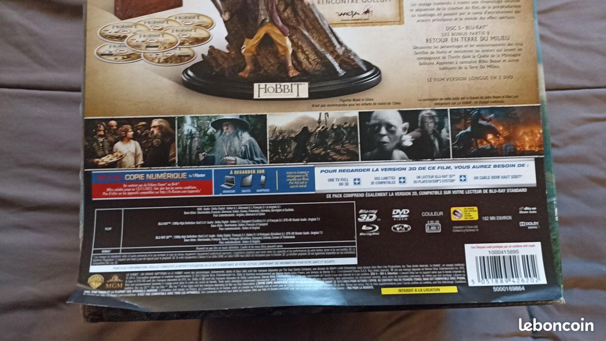 Coffret blu ray Hobbit (image 5)