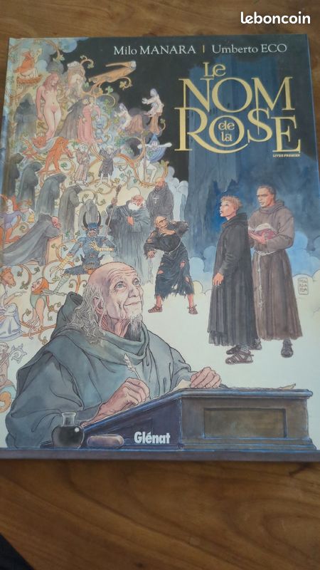 Le nom de ma rose par milo manara (image 1)
