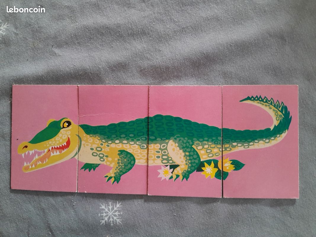 Puzzle cartes zoo (image 5)