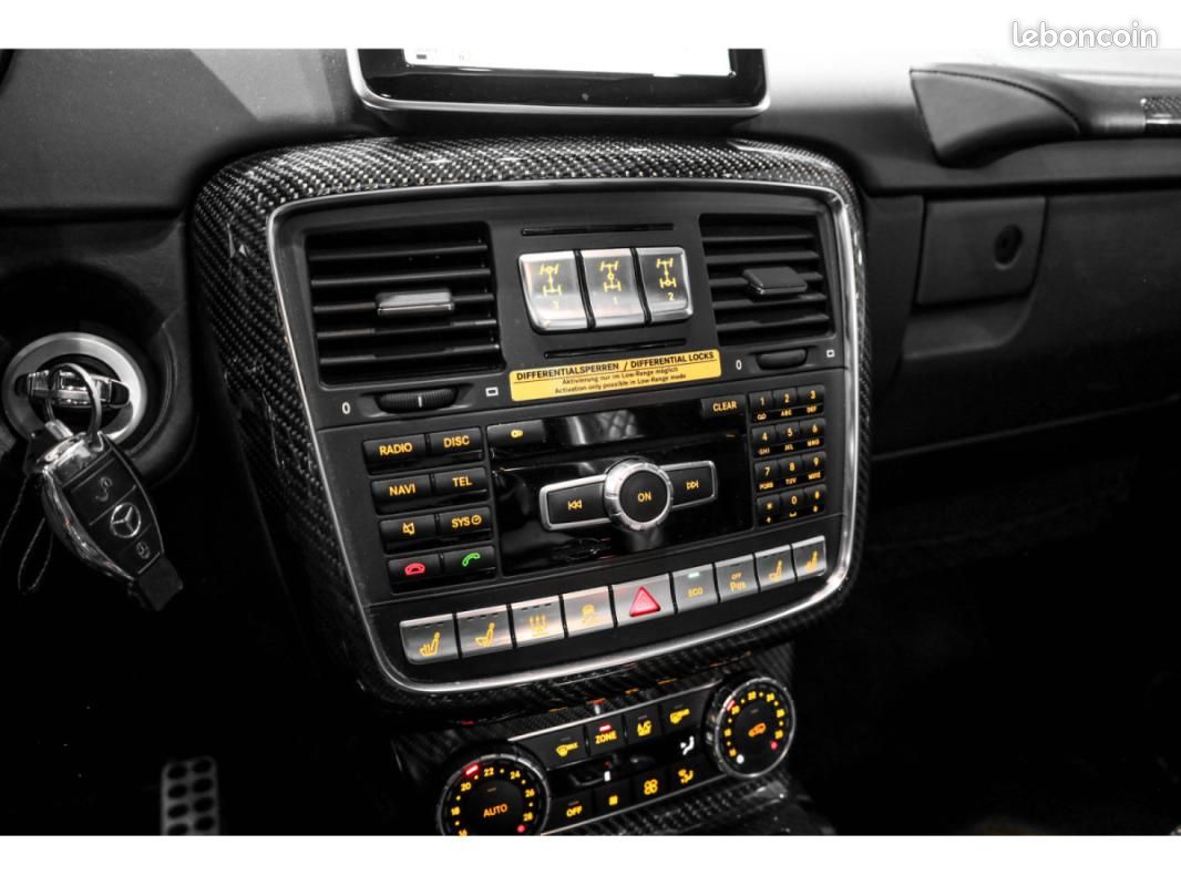 Mercedes Classe G 63 AMG V8 Bi-Turbo 544 CH / Caméra de recul Pack Carbone (image 19)