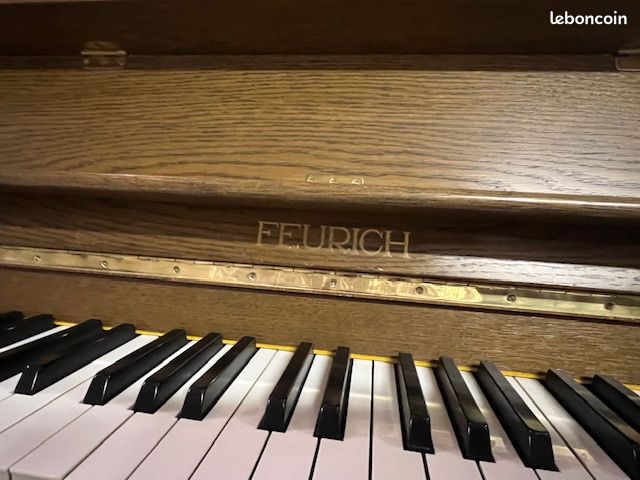 Piano feurich 105 langlau noyer satine (image 7)