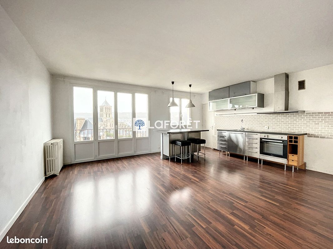 Appartement 3 pièces 61 m² · à Fécamp · 61 m² · 655 €/mois