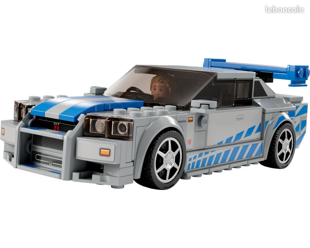 Set LEGO 76917 : 2 Fast 2 Furious Nissan Skyline GT-R (R34) (neuf/scellé/parfait état) (image 3)