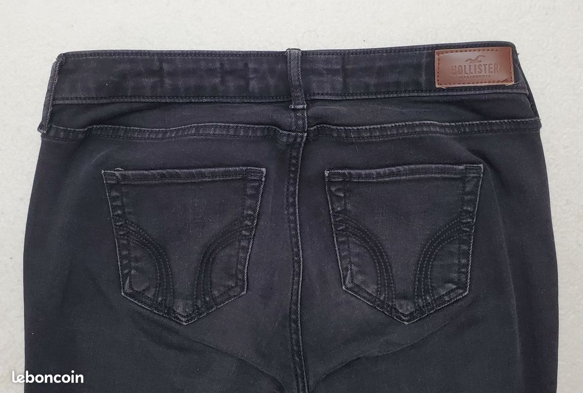 Jeans Hollister Noir (image 3)