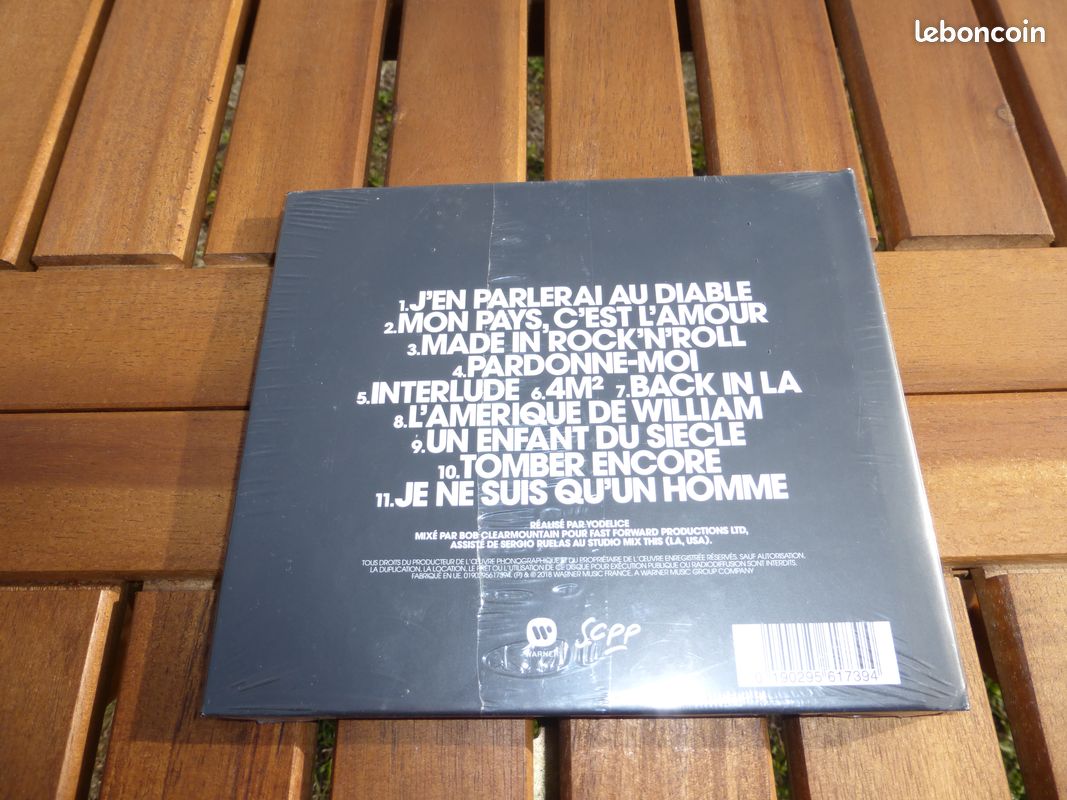 CD Johnny Hallyday (Neuf Sous Blister) (image 2)