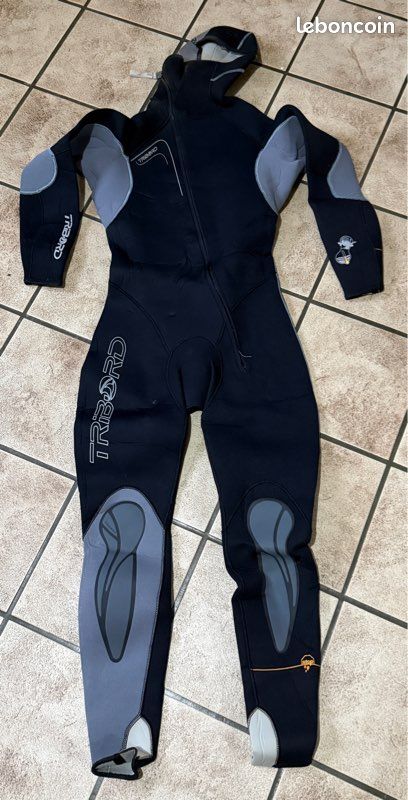 Combinaison De Plongée Humide Bare 5mm - Noir, Taille S (petit), D'occasion
