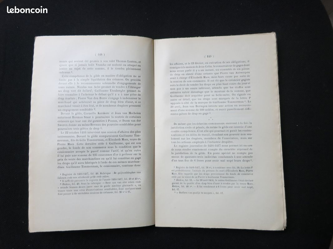 L'organisation du travail à Bruxelles au XVe siècle. 1904 (image 6)
