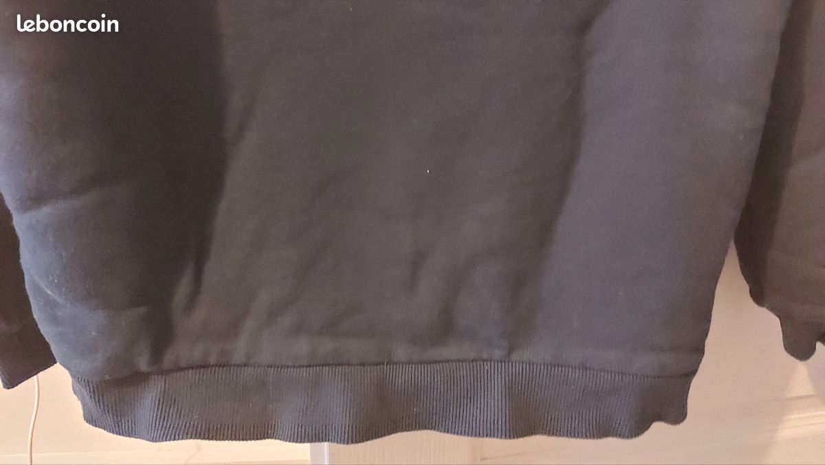 Sweat Cyrillus bleu marine 12 ans intérieur sherpa (image 5)