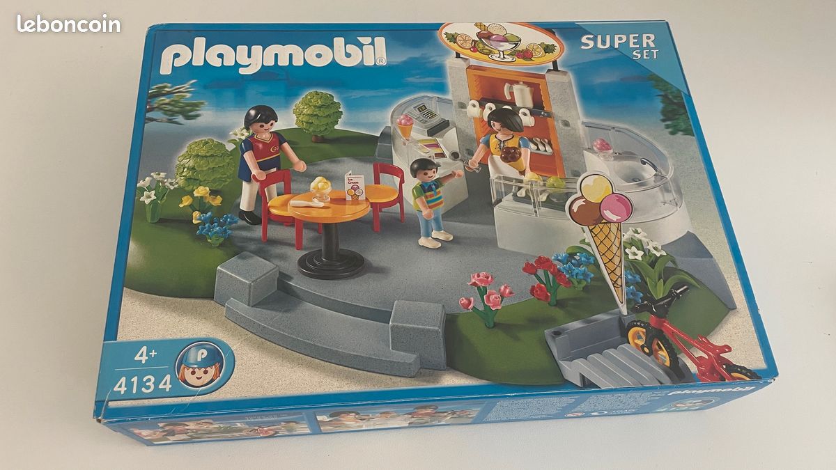 Playmobil Glacier et Marché : Lot 2 boîtes (image 2)