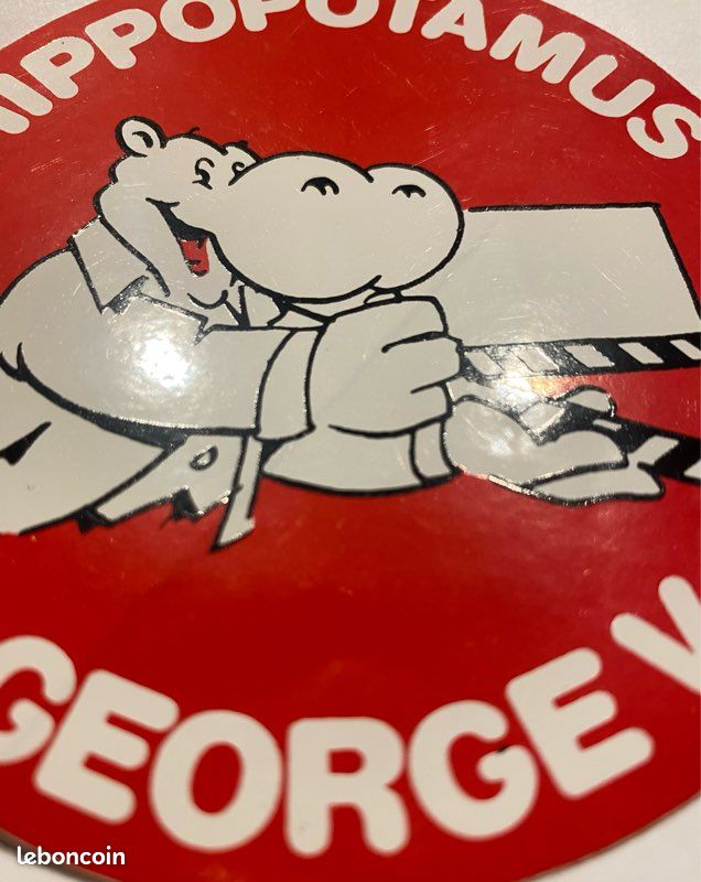 Autocollant Hippopotamus - George 5 (image 4)
