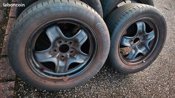 2x Roues Renault Mégane 3 et 4 / Jantes + pneus 205/55 R16 (image 1)