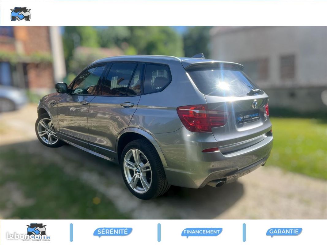 BMW X3 xDrive 20d - BVA F25 Pack M - GARANTIE 6 MOIS (image 3)
