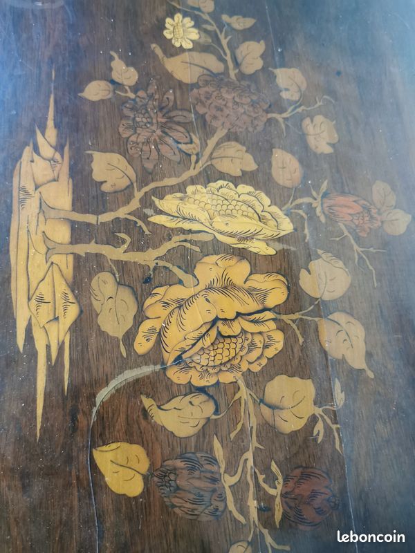 Meuble bois marqueterie (image 4)