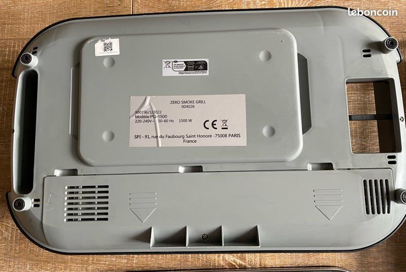 Barbecue Électrique Portable Power Smokeless Grill (image 6)