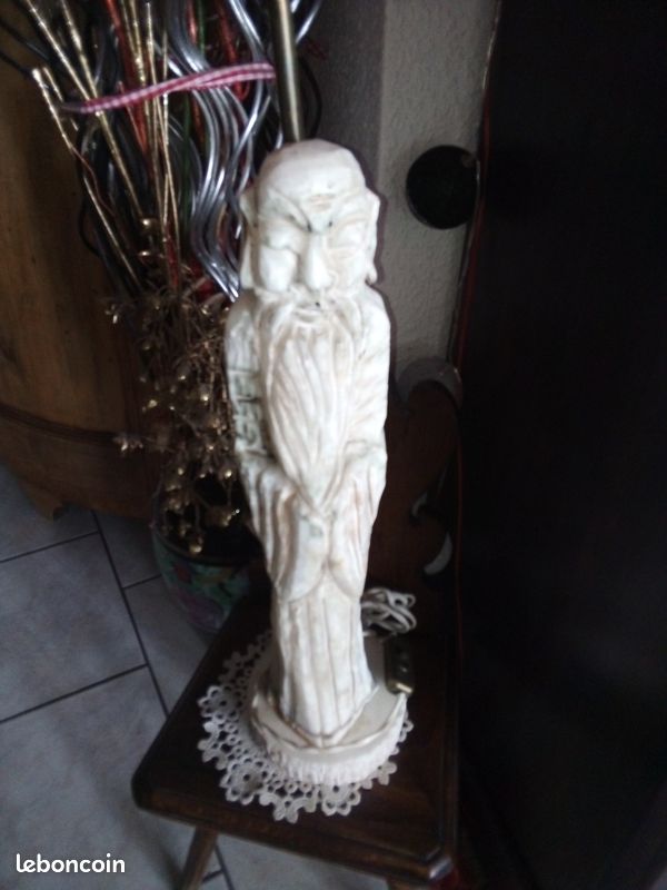 Lampe chinoise en pierre dure (image 3)