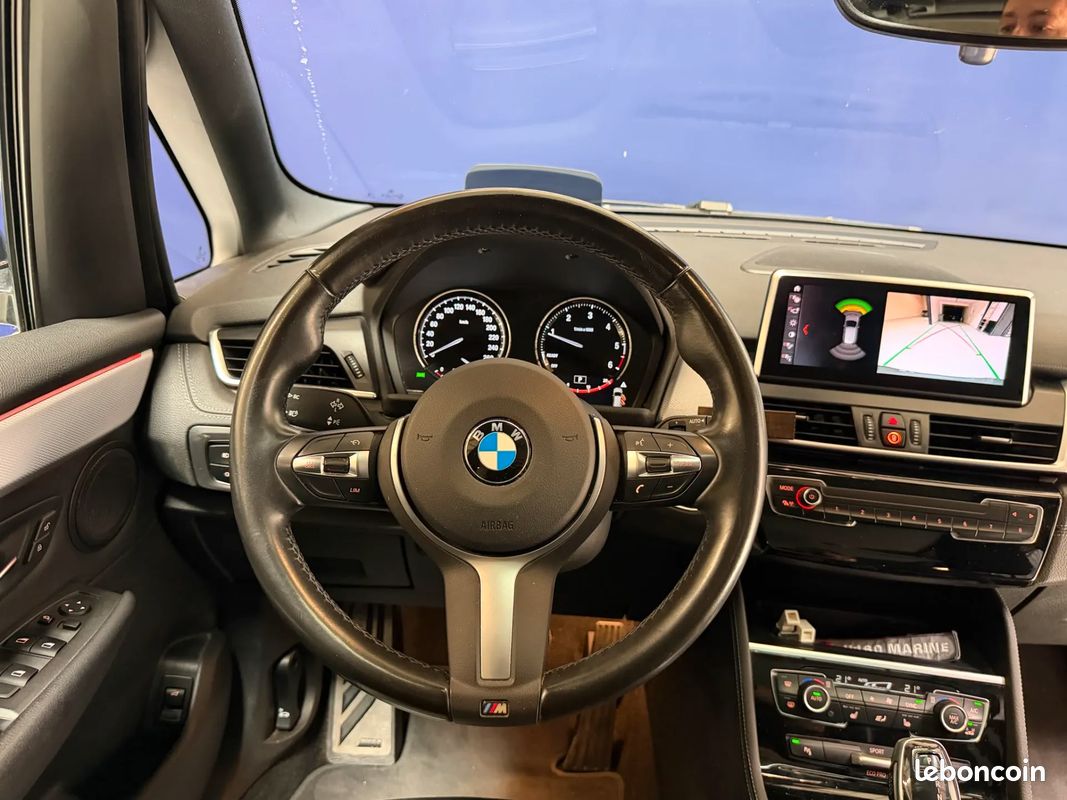 BMW Série 2 ActiveTourer 218d 150ch M Sport DKG7 - Origine France - Suivi BMW - Toit Ouvrant - Affiche Tête Haute - Sièges Electriques - Apple Carplay - Attelage (image 13)