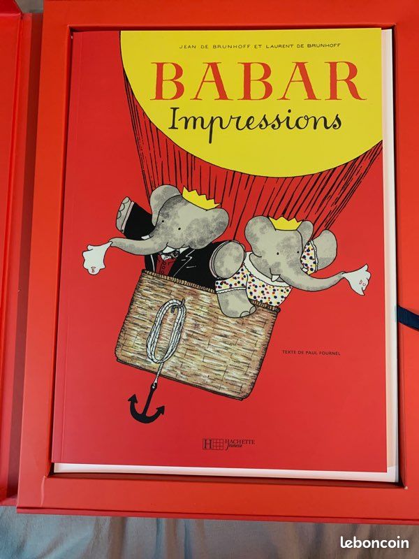 Coffret impressions Babar / édition limitée et numérotée - Livres