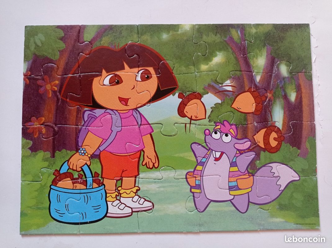 2 puzzles Dora 20 pièces (image 3)