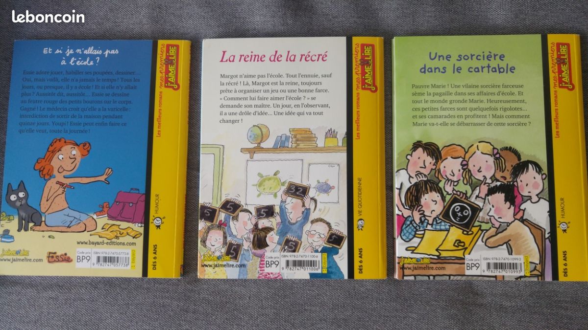 Lot 3 livres « Mes premiers j’aime lire » (image 2)