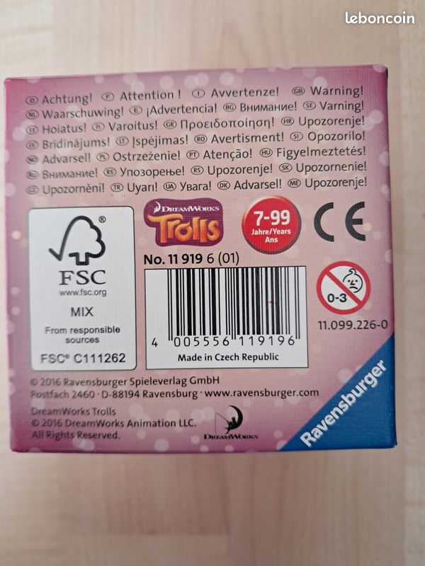Puzzle 3D les trolls (image 2)