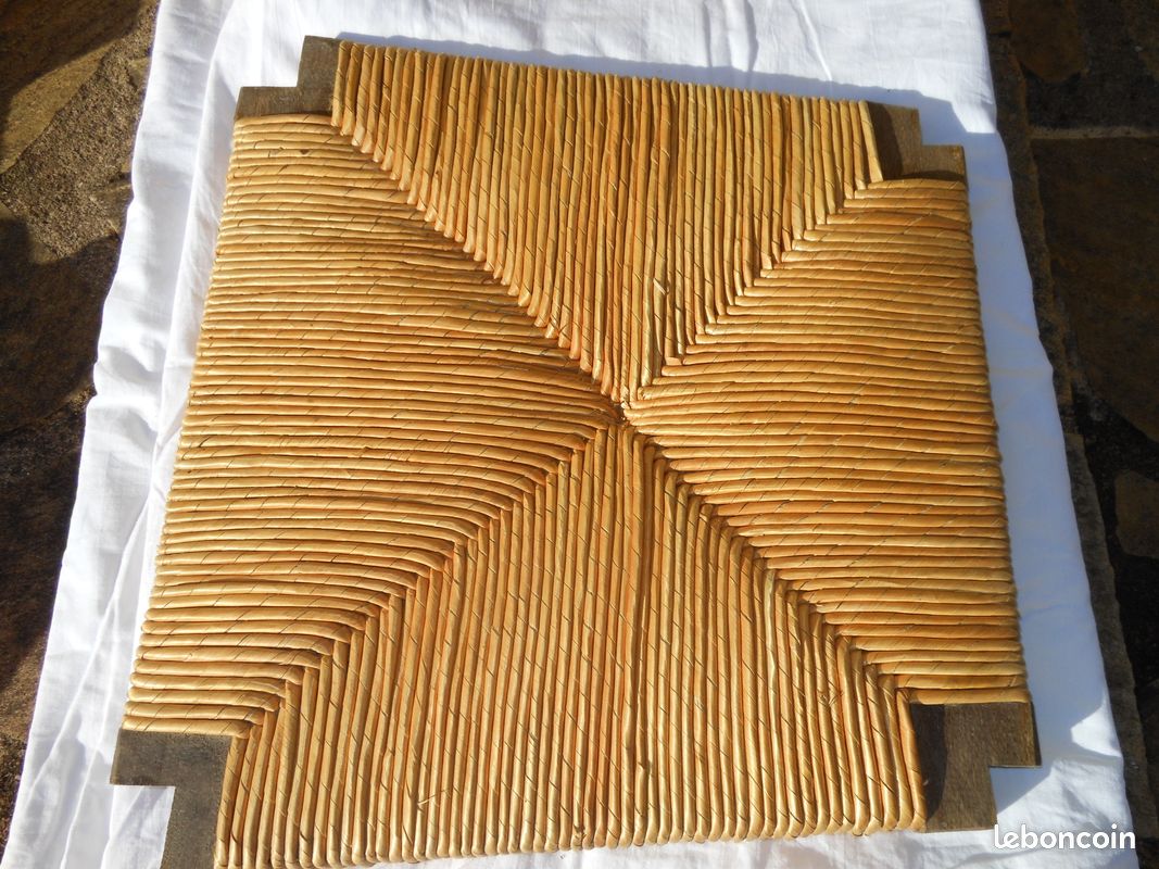 Assise en paille pour chaise (image 1)