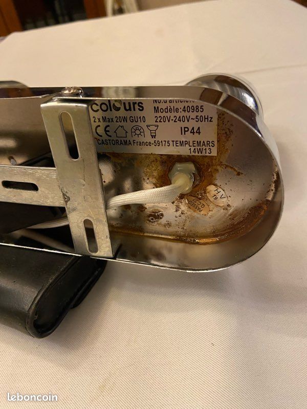 Spot SDB GU 10 IP44 Chrome 2 Max 20 W (image 8)