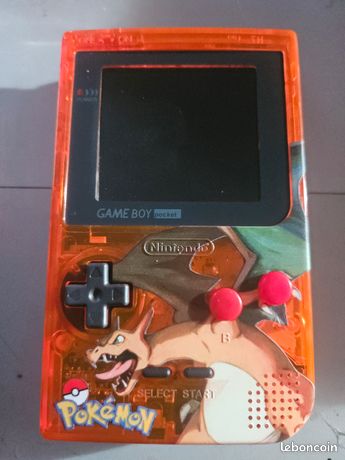 Game Boy Pocket IPS Rouge – Avec Boîte – Nintendo (Occasion)