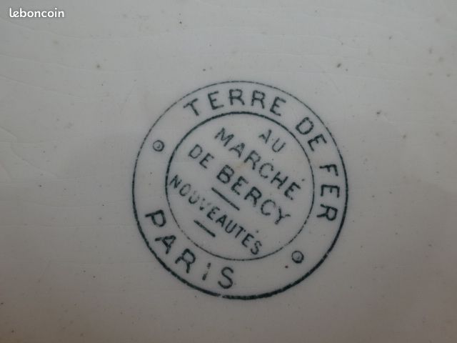 Soupière légumier vintage "Terre de fer" (au marché de Berry) (image 8)